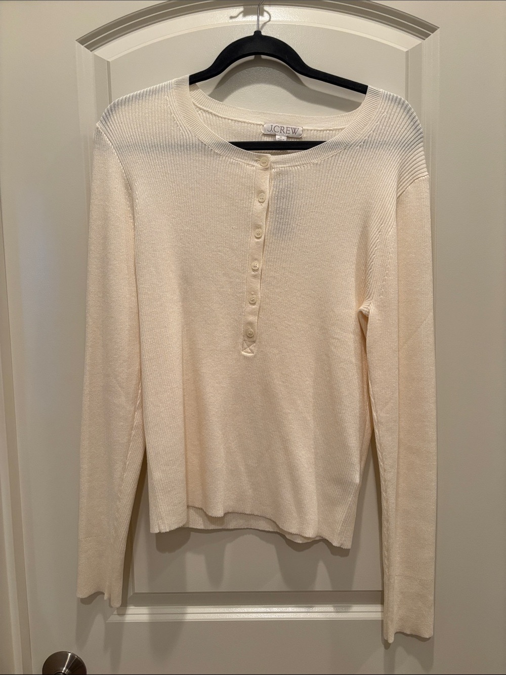 J. Crew Size XL Henley Sweater
